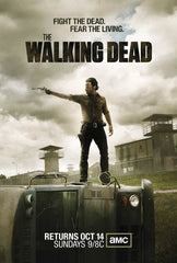 Walking Dead 'GUN' Poster Signed by 10