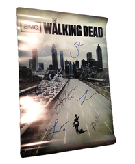 Walking Dead Rare Offiial 'CITY' Poster Signed by 10